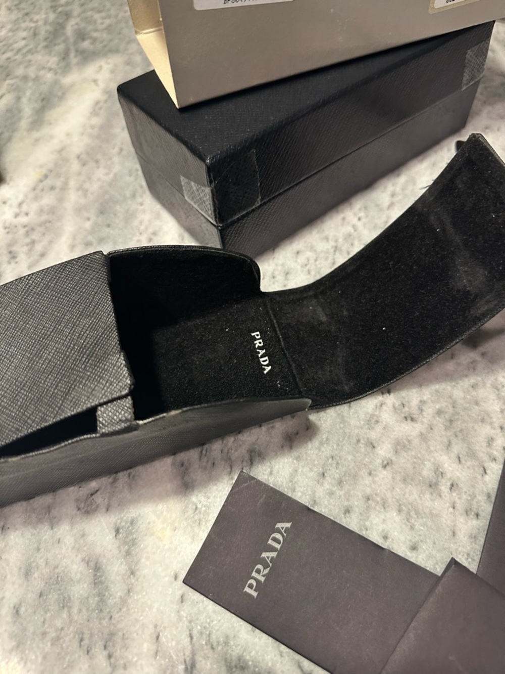 Prada women sunglasses, cat eye, black brown with gradient lens, authentic! - Picture 11 of 11